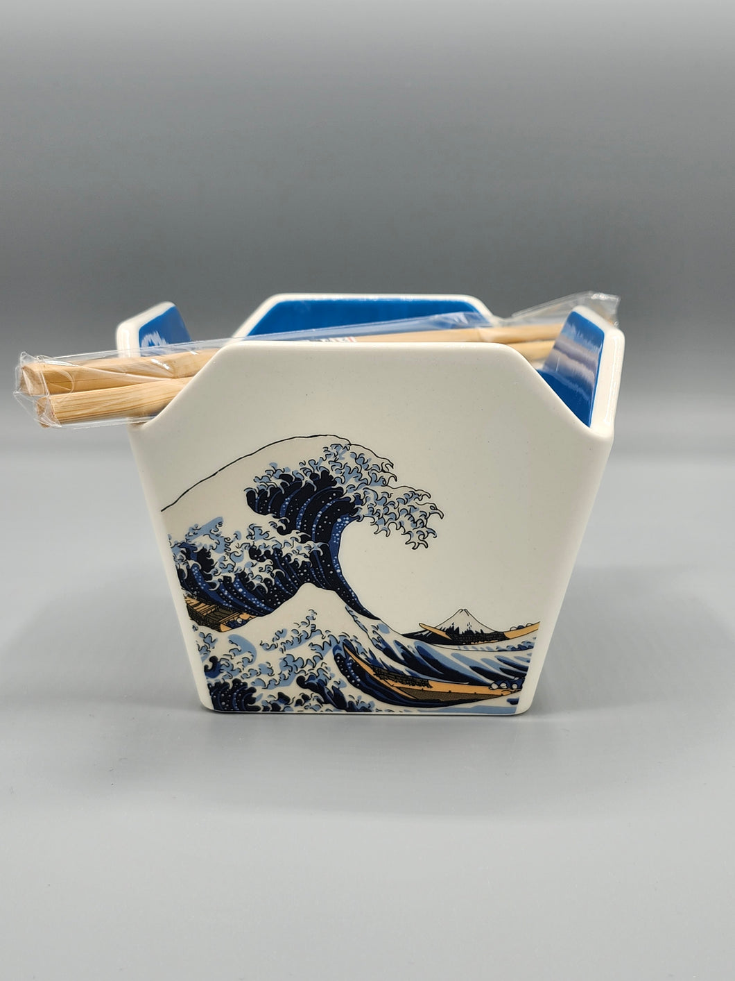 Noodle Bowl with Chopsticks - Wave Take-Out