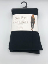 Load image into Gallery viewer, Charlie Paige - Black Fleece-Lined Leggings

