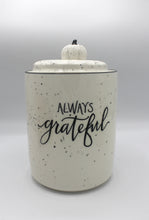 Load image into Gallery viewer, Primitives by Kathy - Always Grateful Stoneware Canister Set
