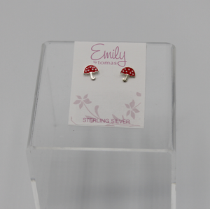Emily by Tomas - Sterling Silver Pink Umbrella Earrings