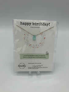 SoulKu - "Happy Birthday" Necklace