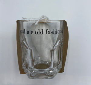 Mud Pie - Old Fashioned Whiskey Glasses