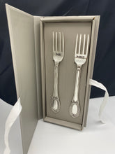 Load image into Gallery viewer, Mud Pie - “Mr. &amp; Mrs Serving Forks”
