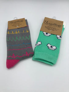 Nurseology Socks - Assorted Patterns