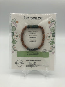 SoulKu - "Be Peace" Bracelet